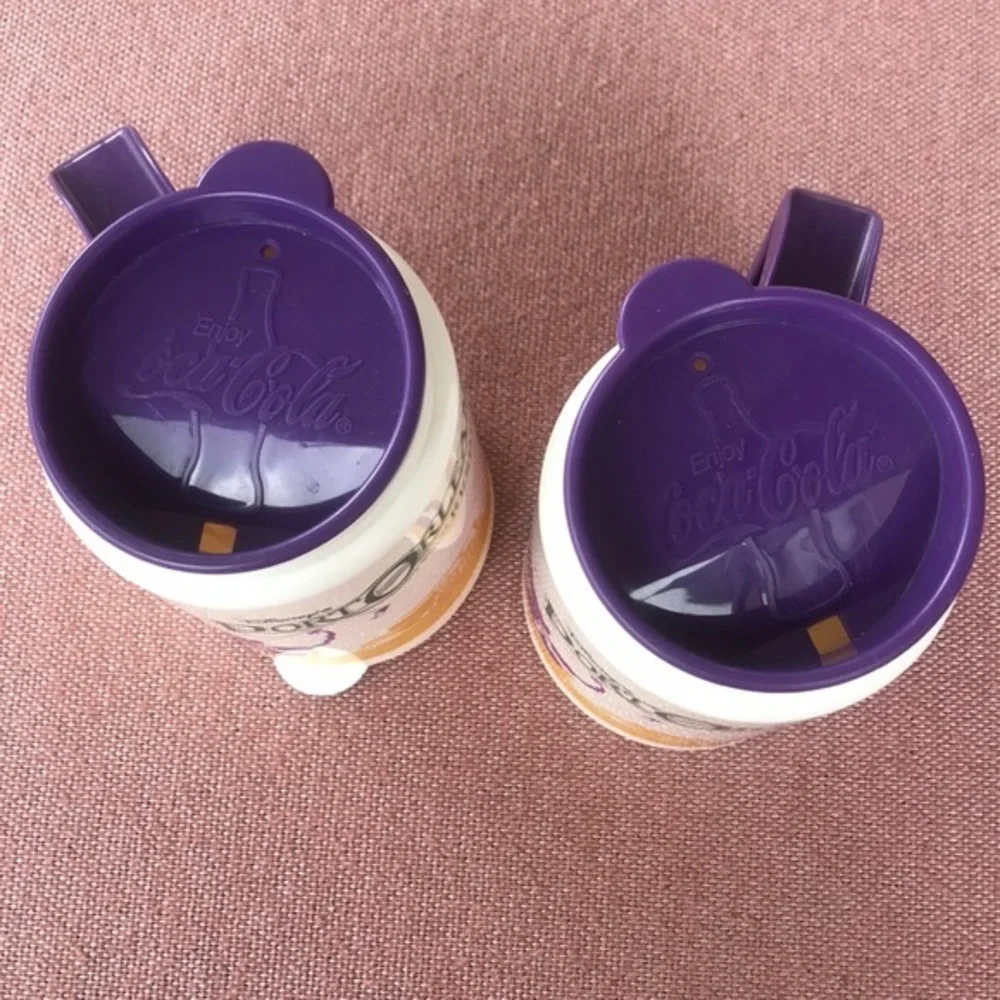 Vintage Disney Port Orleans Resort Whirley Travel Mug Set WDW USA